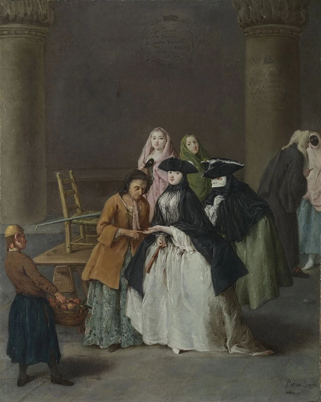 Una indovina a Venezia - National Gallery Londra